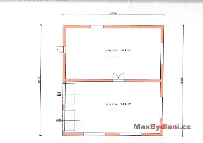 Pronájem skladového prostoru 422 m² Nová, Liberec - Liberec X-Františkov
