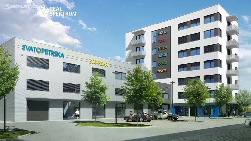 Pronájem obchodního prostoru 345 m² Svatopetrská, Brno - Komárov