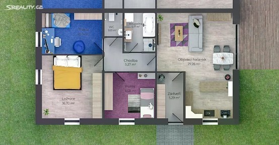 Prodej rodinného domu 84 m², pozemek 358 m² Starý Mateřov