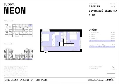 Prodej bytu 2+kk 47 m² Plynárenská, Brno - Zábrdovice