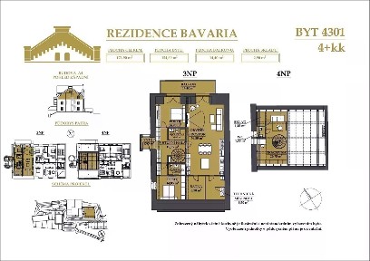 Prodej bytu 4+kk 163 m² Brno - Jehnice