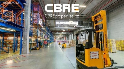 Pronájem skladového prostoru 1318 m² Klecany