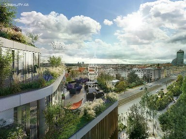 Pronájem kanceláře 1242 m² Vinohradská, Praha - Strašnice