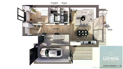 Prodej bytu 2+kk 78 m² Šlapanice