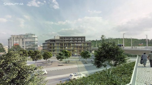 Pronájem kanceláře 212 m² Strakonická, Praha - Smíchov