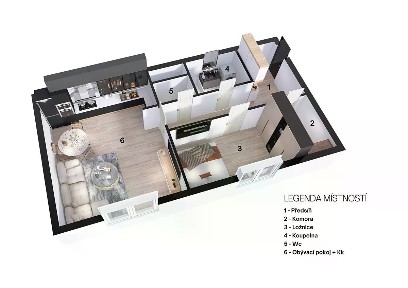 Prodej bytu 2+kk 52 m² Kovařovicova, Brno - Žabovřesky