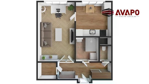 Pronájem bytu 1+1 37 m² Edvarda Beneše, Opava - Kateřinky