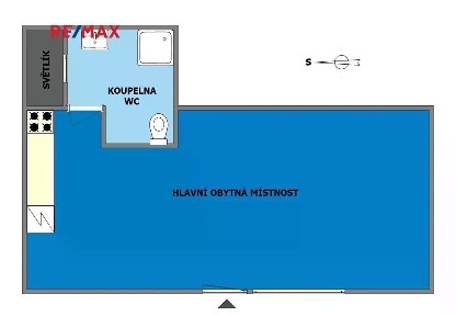 Pronájem bytu 1+1 37 m² Loosova, Brno - Lesná