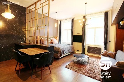 Pronájem bytu 1+kk 41 m² Mánesova, Praha - Vinohrady