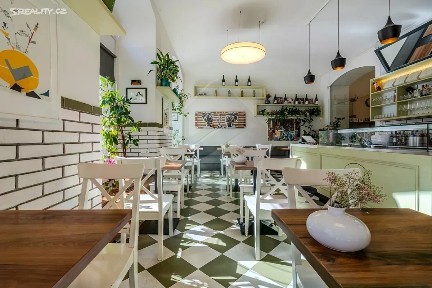 Pronájem restaurace 179 m² Praha - Karlín