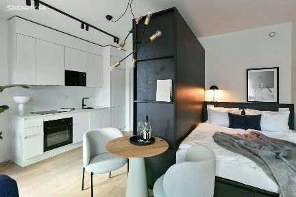 Pronájem bytu 1+kk 34 m² U Lihovaru, Praha - Smíchov