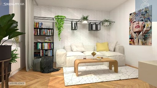 Prodej bytu 2+1 55 m² Hodonínská, Praha - Michle