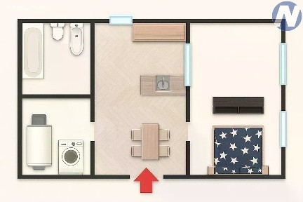 Pronájem bytu 1+1 60 m² Jeronýmova, Husinec