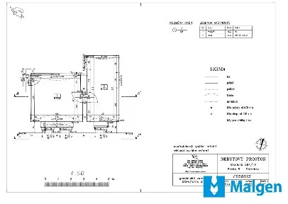 Pronájem kanceláře 28 m² Grafická, Praha - Smíchov