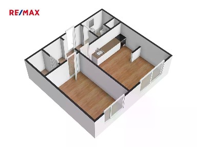Prodej bytu 2+kk 44 m² Dolejšova, Osek