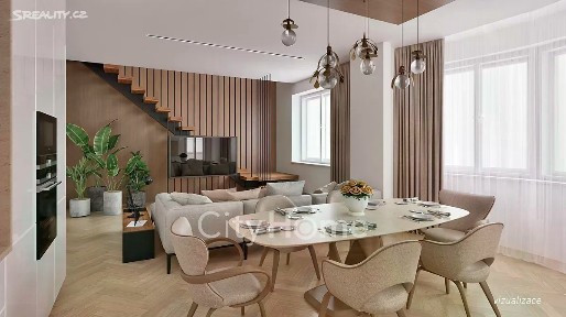 Prodej bytu 6 pokojů a více 231 m² Na Václavce, Praha - Smíchov