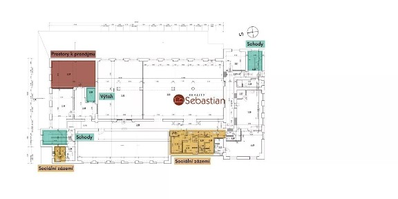 Pronájem kanceláře 26 m² Dělnická, Jičín - Valdické Předměstí