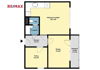 Prodej bytu 2+1 45 m² K Červenému vrchu, Praha - Vokovice