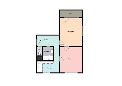 Pronájem bytu 2+1 58 m² Pod Lipami, Praha - Žižkov