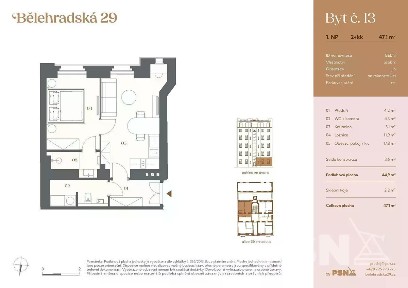 Praha, Praha 2, Vinohrady, Bělehradská, 29