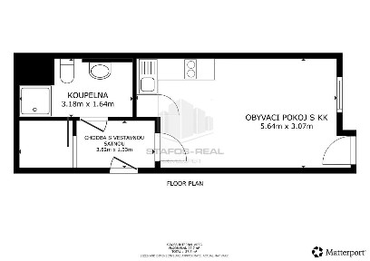 Pronájem bytu 1+kk 27 m² Wittgensteinova, Olomouc