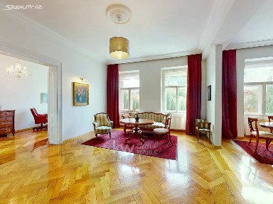 Pronájem bytu 3+1 125 m² U Železné lávky, Praha - Malá Strana