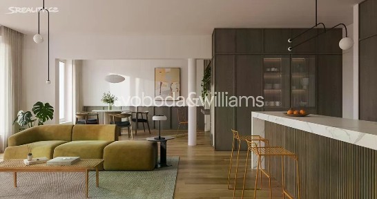 Prodej bytu 4+kk 108 m² Nad sokolovnou, Praha - Podolí