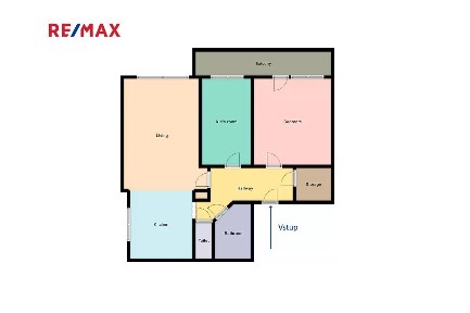 Prodej bytu 3+kk 73 m² Churáňovská, Praha - Smíchov