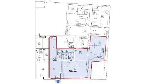 Prodej obchodního prostoru 300 m² Střelecká, Hradec Králové