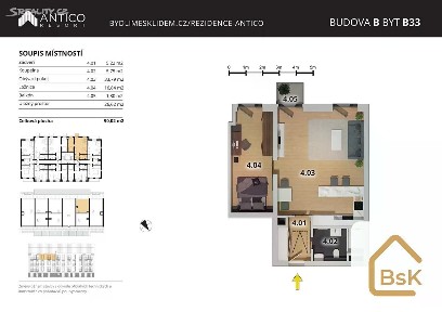 Prodej bytu 2+kk 62 m² Zborovská, Český Brod