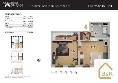 Prodej bytu 2+kk 95 m² Zborovská, Český Brod