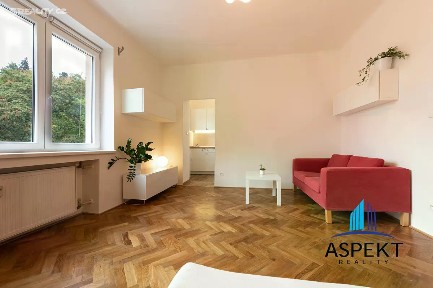 Pronájem bytu 1+kk 30 m² Dvorecké náměstí, Praha - Podolí