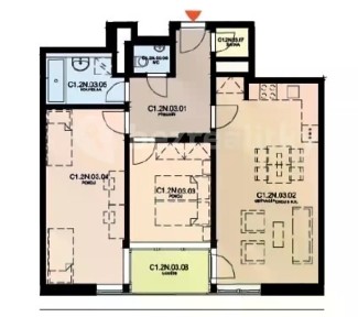 Pronájem bytu 3+kk 76 m² Olgy Havlové, Praha - Žižkov