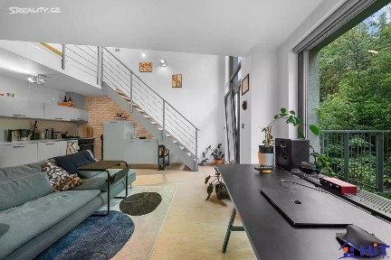 Pronájem bytu 2+kk 45 m² U libeňského pivovaru, Praha - Libeň