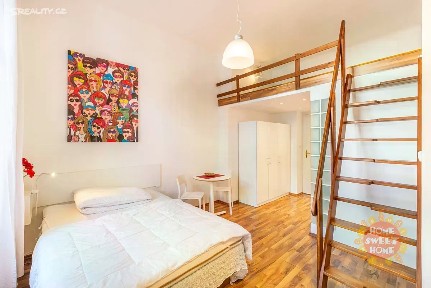 Pronájem bytu 1+kk 20 m² Bořivojova, Praha - Žižkov