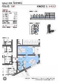 Prodej bytu 1+kk 50 m² Šlapanice
