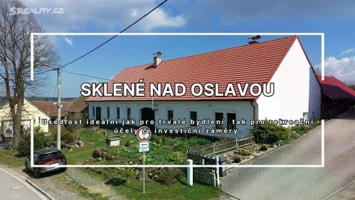 Prodej zemědělské usedlosti 330 m², pozemek 2813 m² Sklené nad Oslavou
