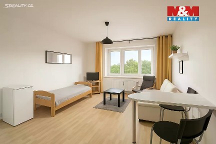 Pronájem bytu 1+kk 33 m² Jeronýmova, Liberec - Liberec VII-Horní Růžodol