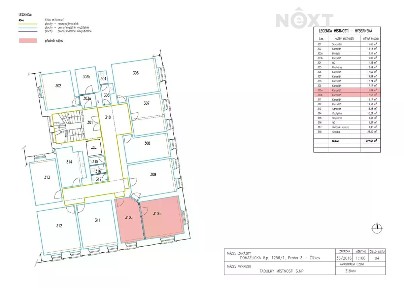 Pronájem kanceláře 30 m² Domažlická, Praha - Žižkov