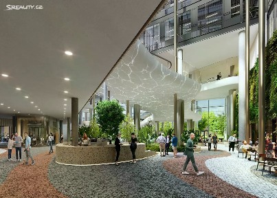 Pronájem kanceláře 465 m² Karolinská, Praha - Karlín