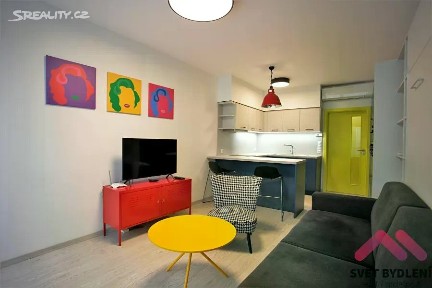 Pronájem bytu 1+kk 31 m² Sokolovská, Praha - Karlín
