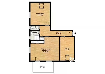 Prodej bytu 3+kk 77 m² Palackého, Velim