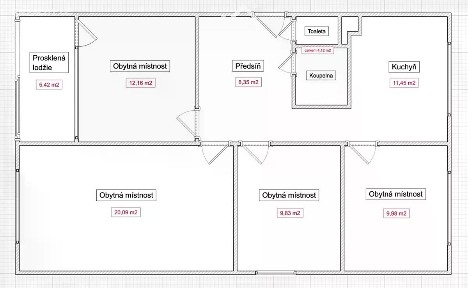 Prodej bytu 4+1 76 m² Tachovská, Plzeň - Bolevec
