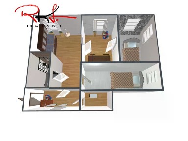 Prodej bytu 3+1 65 m² Komenského, Veltrusy