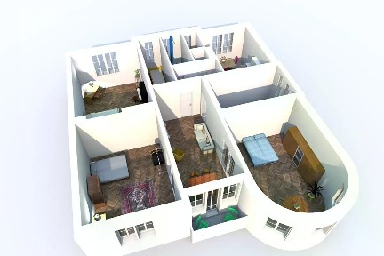 Pronájem bytu 4+1 112 m² Na Pískách, Praha - Dejvice