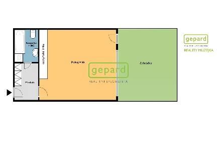 Pronájem bytu 1+kk 39 m² Hrázka, Brno - Medlánky