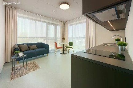Pronájem bytu 1+kk 26 m² Dornych, Brno - Trnitá