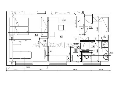 Pronájem bytu 1+1 44 m² Nádražní, České Budějovice - České Budějovice 6