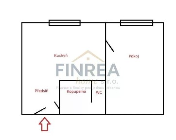 Prodej bytu 1+1 36 m² Jezerská, Jirkov