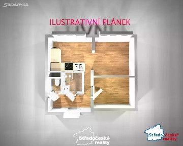 Pronájem bytu 2+kk 41 m² Jana Švermy, Benešov